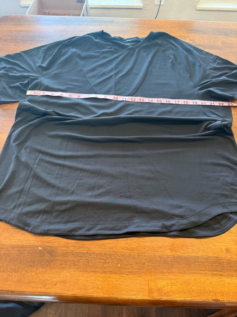 Lululemon Men's Black Crewneck Short Sleeve Shirt -XXL